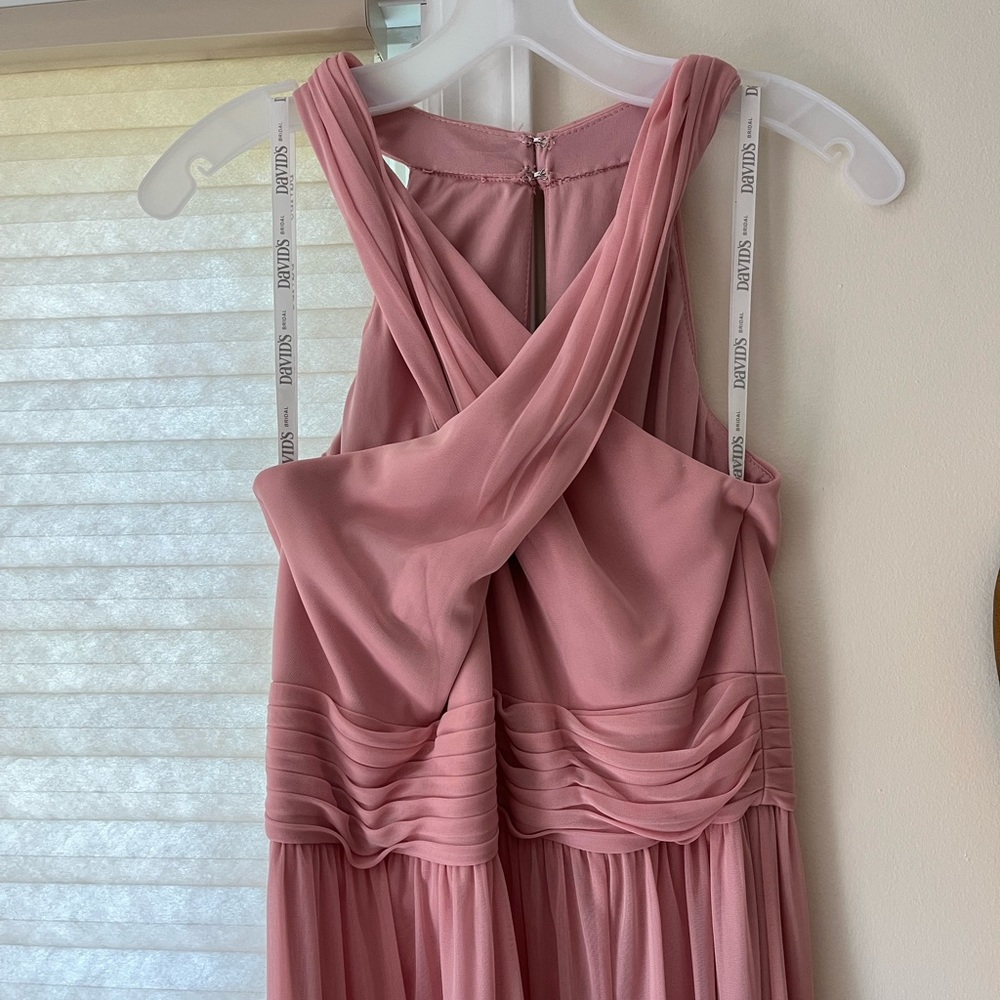 Womens David’s Bridal Pink Dress